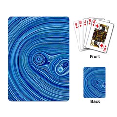 Electric Field Art Xxiii Playing Cards Single Design by okhismakingart