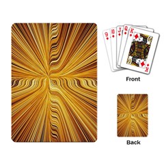 Electric Field Art Xxvi Playing Cards Single Design by okhismakingart