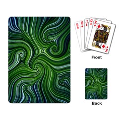Electric Field Art Xlix Playing Cards Single Design by okhismakingart