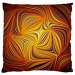 Electric Field Art LI Large Flano Cushion Case (Two Sides) Front