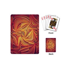 Electric Field Art Lv Playing Cards (mini) by okhismakingart