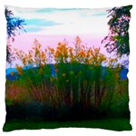 Field of Goldenrod Large Flano Cushion Case (Two Sides) Front