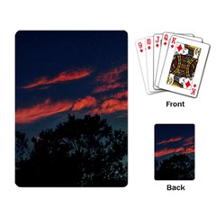 Pink Streaks Playing Cards Single Design by okhismakingart