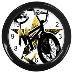 Bmx Wall Clock (black) by Melcu