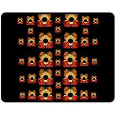 Sweets And  Candy As Decorative Fleece Blanket (medium)  by pepitasart