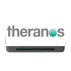 Theranos Logo Memory Card Reader With Cf by milliahood