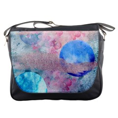 Abstract Clouds And Moon Messenger Bag by charliecreates