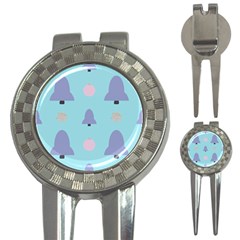 Christmas Bauble 3-in-1 Golf Divots by HermanTelo