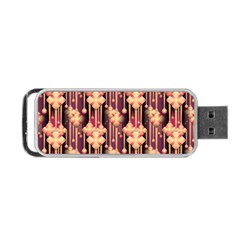 Seamless Pattern Plaid Portable Usb Flash (two Sides) by HermanTelo