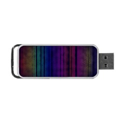 Abstract Background Plaid Portable Usb Flash (two Sides) by HermanTelo