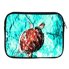 Tortoise Marine Animal Shell Sea Apple Ipad 2/3/4 Zipper Cases by HermanTelo