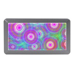 Circle Colorful Pattern Background Memory Card Reader (mini) by HermanTelo