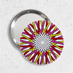 Sun Abstract Mandala 2 25  Handbag Mirrors by HermanTelo
