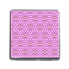 Paulownia Flowers Japanese Style Memory Card Reader (square 5 Slot) by HermanTelo