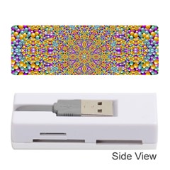 Pearl And Pearls And A Star Festive Memory Card Reader (stick) by pepitasart