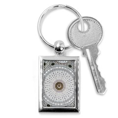 Cami Texture Pattern Architecture Key Chain (rectangle) by Pakrebo