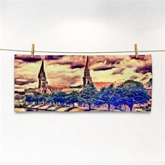 Castle Fortress Landmark Historical Hand Towel by Nexatart