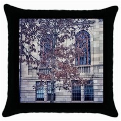 Bowling Green State University Throw Pillow Case (black) by Riverwoman