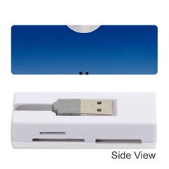 Moon Sky Blue Hand Arm Night Memory Card Reader (stick) by HermanTelo