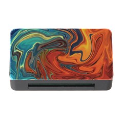 Abstract Art Pattern Memory Card Reader With Cf by HermanTelo