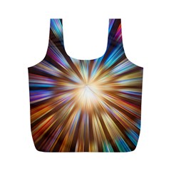 Background Spiral Abstract Full Print Recycle Bag (m) by HermanTelo