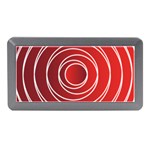 Circles Red Memory Card Reader (Mini) Front
