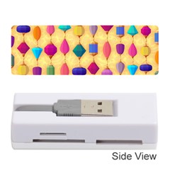 Colorful Background Stones Jewels Memory Card Reader (stick) by HermanTelo