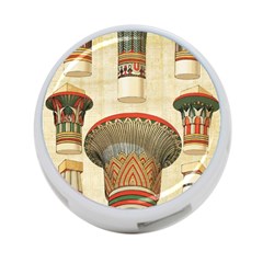 Egyptian Architecture Column 4-port Usb Hub (one Side) by Sapixe