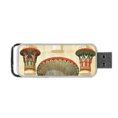 Egyptian Architecture Column Portable Usb Flash (one Side) by Sapixe
