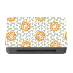 Stamping Pattern Yellow Memory Card Reader With Cf by HermanTelo