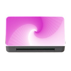 Abstract Spiral Pattern Background Memory Card Reader With Cf by Sapixe