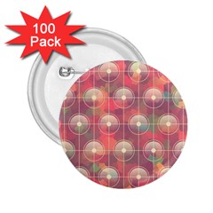Colorful Background Abstract 2 25  Buttons (100 Pack)  by Sapixe