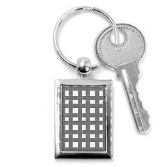 Seamless Stripe Pattern Lines Key Chain (rectangle) by Sapixe