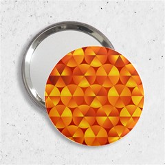 Background Triangle Circle Abstract 2 25  Handbag Mirrors by Bajindul