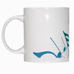 Music Notes White Mugs by Bajindul