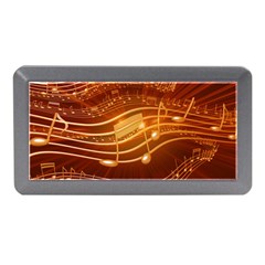 Music Notes Sound Musical Love Memory Card Reader (mini) by Bajindul