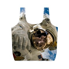Astronaut Space Shuttle Discovery Full Print Recycle Bag (m) by Pakrebo