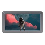 Astronaut Moon Space Planet Memory Card Reader (Mini) Front