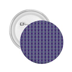 Ornate Oval Pattern Purple Green 2 25  Buttons by BrightVibesDesign