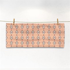 Peachy Keen Hand Towel by WensdaiAmbrose