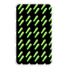 Ice Freeze Black Pattern Memory Card Reader (rectangular) by snowwhitegirl