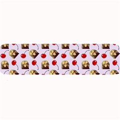 Doll And Cherries Pattern Large Bar Mats by snowwhitegirl