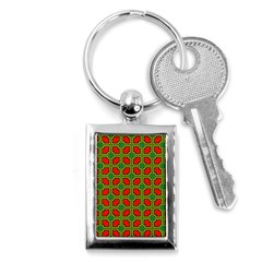 Pattern Modern Texture Seamless Key Chain (rectangle) by Nexatart