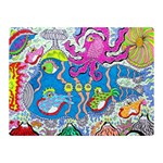 Supersonic Volcanic fish sonar submarine Double Sided Flano Blanket (Mini)  35 x27  Blanket Front