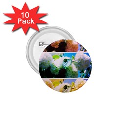 Bright Snowball Branch Collage (iii) 1 75  Buttons (10 Pack) by okhismakingart