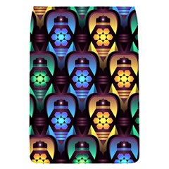 Pattern Background Bright Blue Removable Flap Cover (s) by Pakrebo