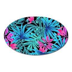 Leaves  Oval Magnet by Sobalvarro