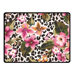 Seamless Flower Patterns Vector 03 Double Sided Fleece Blanket (small)  by Sobalvarro