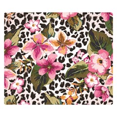 Seamless Flower Patterns Vector 03 Double Sided Flano Blanket (small)  by Sobalvarro