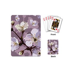 Peach Blossom Seamless Pattern Vector Playing Cards Single Design (mini) by Sobalvarro